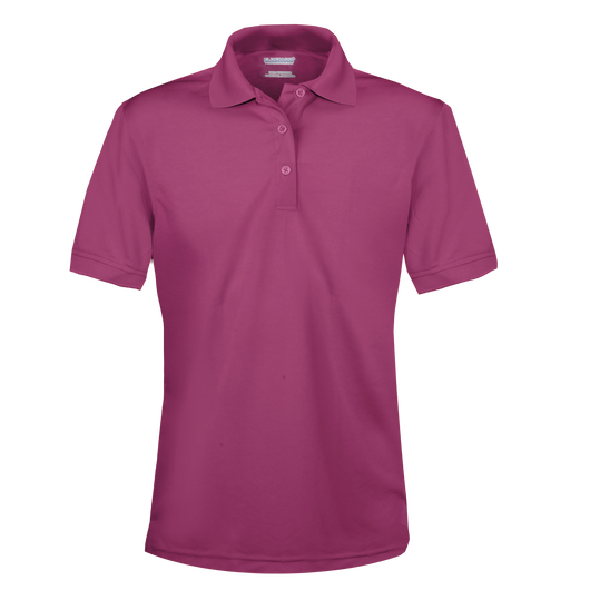 Girls Wicking Short Sleeve Polo