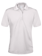 Girls Wicking Short Sleeve Polo