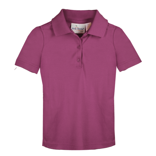 Girls Short Sleeve Premium Polo