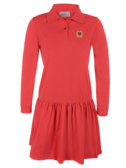 Long Sleeve Polo Dress
