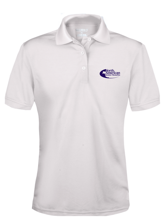 Women's Moisture Wicking Short Sleeve Polo
