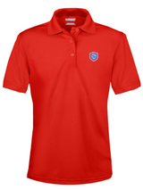 Girls Short Sleeve Wicking Polo