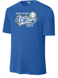2025 SO TEAM ROSTER Logo- Mositure Wicking Short Sleeve Tshirt