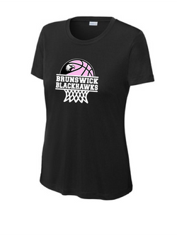 Ladies Mositure Wicking Short Sleeve Tshirt