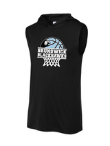 **NEW Mositure Wicking SLEEVELESS HOODIE Tshirt