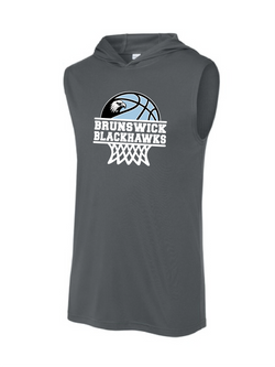 **NEW Mositure Wicking SLEEVELESS HOODIE Tshirt
