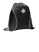 Cinch Sak Backpack- BLUE or PINK logo