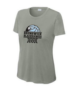 Ladies Mositure Wicking Short Sleeve Tshirt