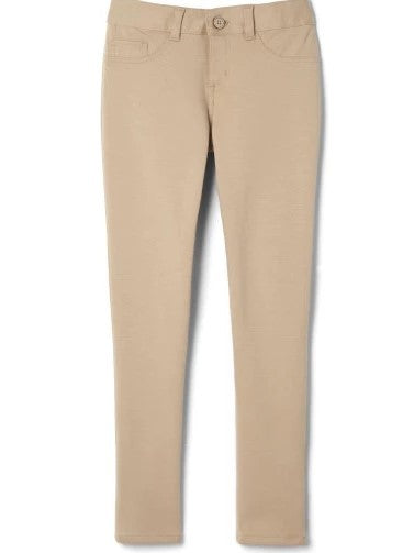 Girls Basic Khaki Pants