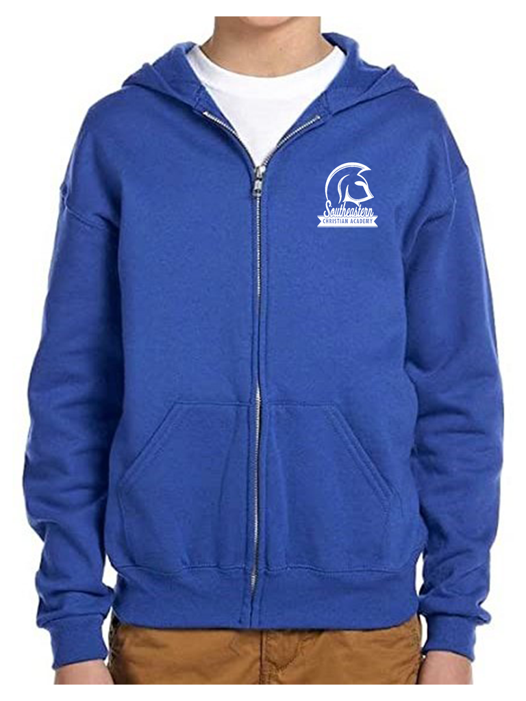SCA Zip Hoodie – Custom Logoware & School Outfitters