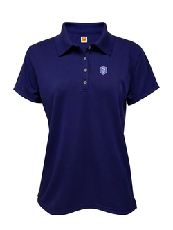 Girls Short Sleeve Wicking Polo