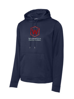 Sport Wick Lightweight Fleece Hooded Pullover