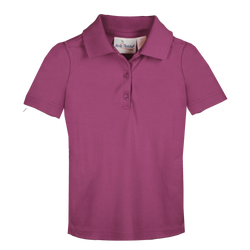 Girls Short Sleeve Premium Polo