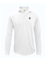 Unisex Long Sleeve Moisture Wicking Polo