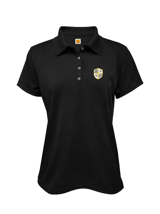 Girls Wicking Short Sleeve Polo