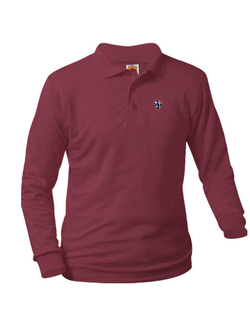 Unisex Long Sleeve Polo
