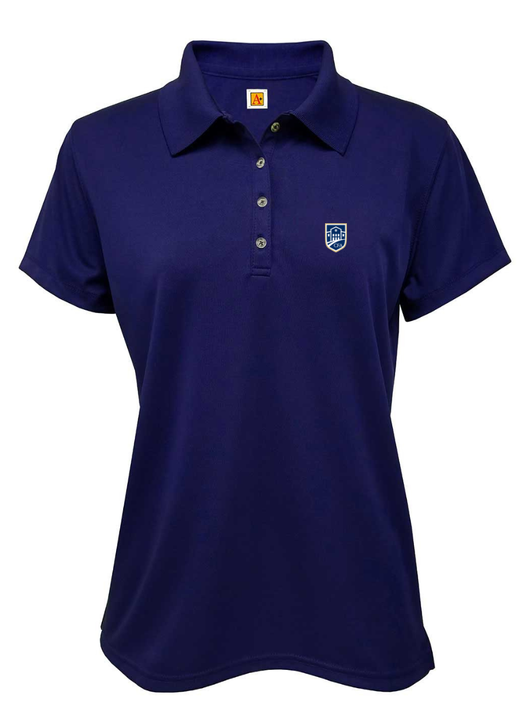 Girls Wicking Short Sleeve Polo