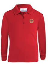 Girls Long Sleeve Polo