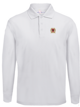 Unisex Long Sleeve Wicking Polo