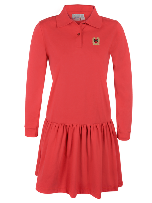 Long Sleeve Polo Dress