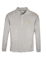 Unisex Long Sleeve Wicking Polo