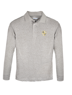 Unisex Long Sleeve Wicking Polo