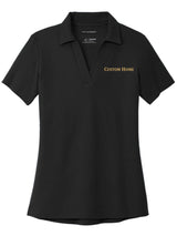 Women's Cotton Blend V-Neck Polo