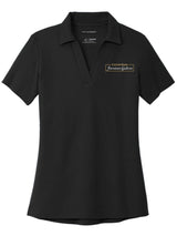 Women's Cotton Blend V-Neck Polo