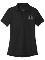 Women's Cotton Blend V-Neck Polo