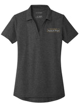 Women's Cotton Blend V-Neck Polo