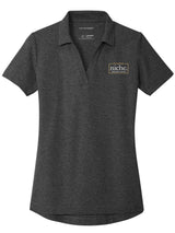 Women's Cotton Blend V-Neck Polo