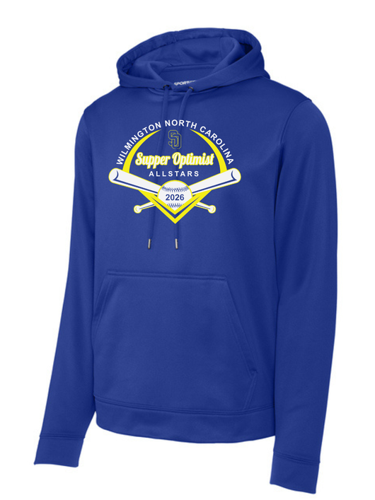SO All Stars Moisture Wicking Hooded Pullover