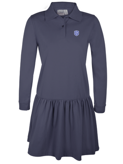 Long Sleeve Polo Dress