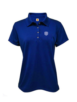 Girls Short Sleeve Wicking Polo Chapel Shirt