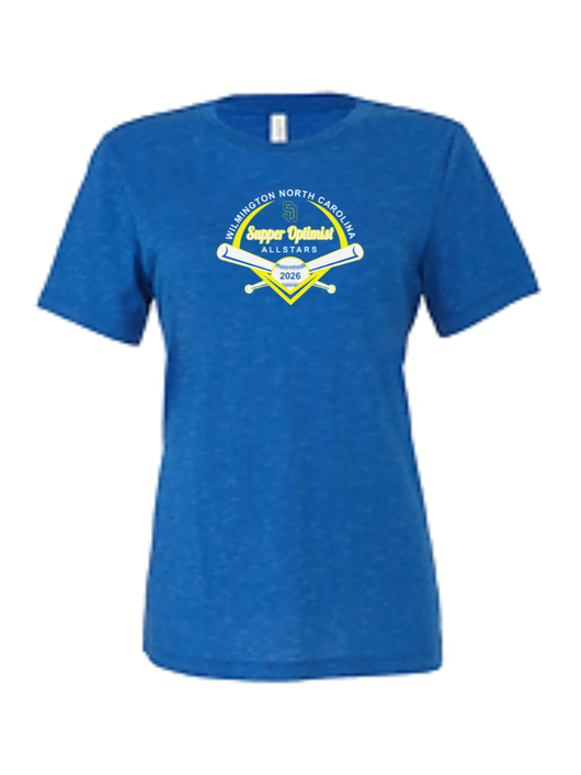 SO All Stars WOMEN'S Relaxed Triblend Short Sleeve Tee