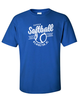 SOFTBALL Youth League 100% Cotton T-shirt