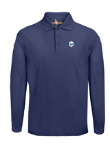 Unisex Long Sleeve Wicking Polo