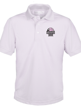 Unisex Moisture Wicking Polo "PINK" LOGO
