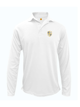 Unisex Long Sleeve Wicking Polo