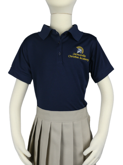 Girls Premium Wicking Polo