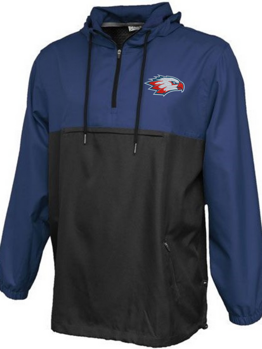 Custom quarter zip windbreaker on sale