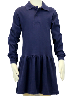 Long Sleeve Polo Dress