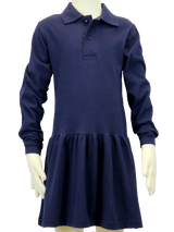 Long Sleeve Polo Dress